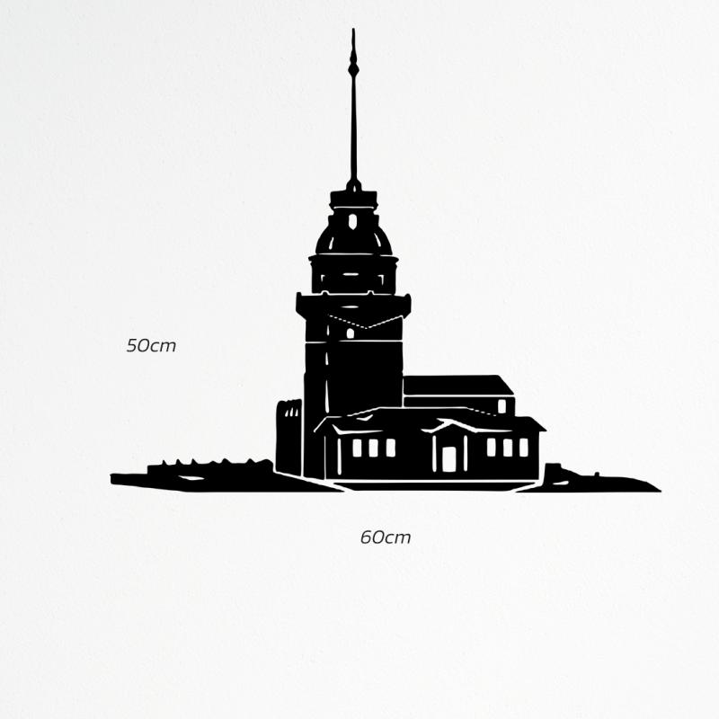 Kız Kulesi Metal Tablo-354