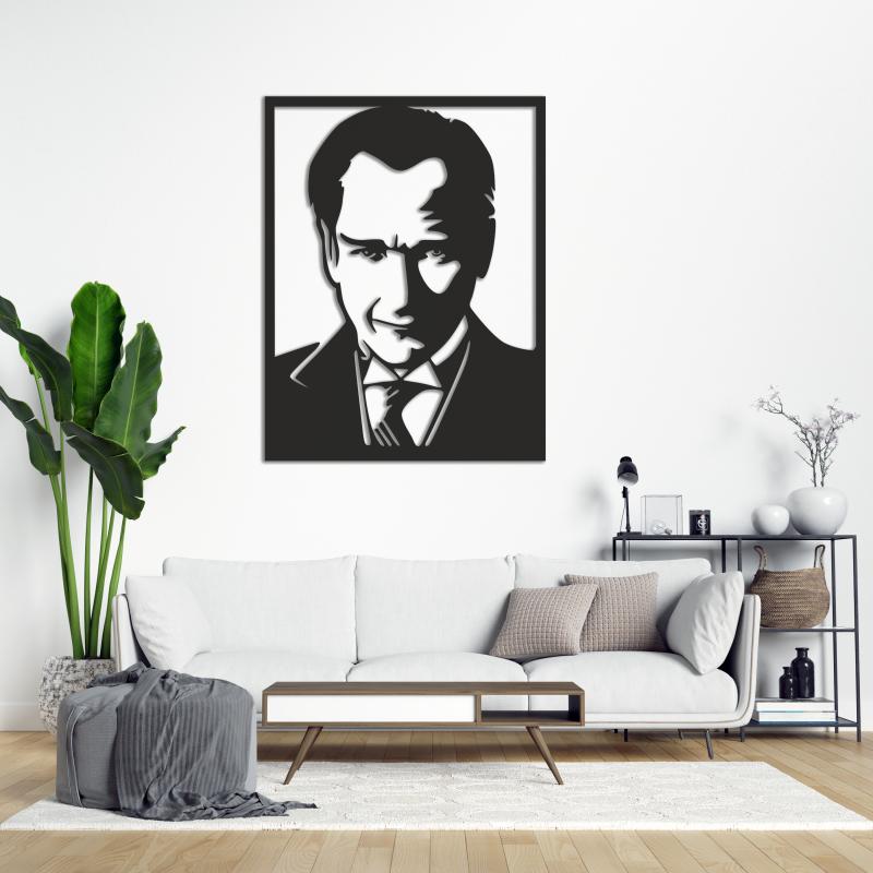 Atatürk 1 Metal Tablo-310