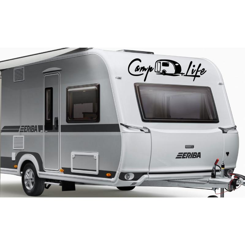Camp Life Karavan Sticker-1465